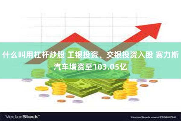 什么叫用杠杆炒股 工银投资、交银投资入股 赛力斯汽车增资至103.05亿