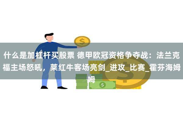 什么是加杠杆买股票 德甲欧冠资格争夺战：法兰克福主场怒吼，莱红牛客场亮剑_进攻_比赛_霍芬海姆